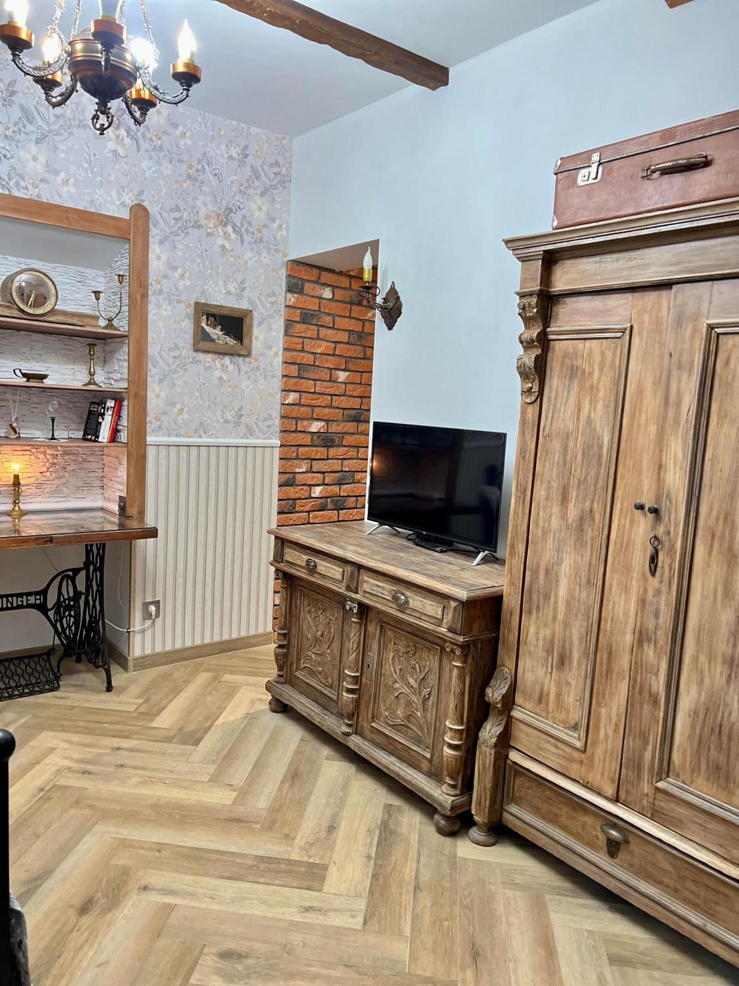 Antique Apartment In Krakov Exteriér fotografie